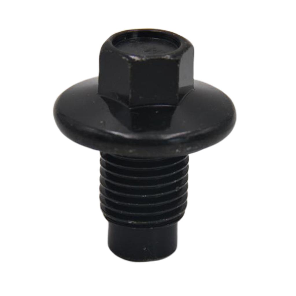 Oil Drain Plug Screw Black M14x1.5mm Metal Sump Pan Bolt Car Maintenance for Ford KA Fusion C-max