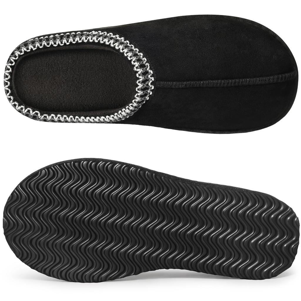 Fashion Crestar Women's Memory Foam Fuzzy Slippers New Genuine Suede Fluffy Slippers Women Men Cozy Warm House Shoes Indoor and Outdoor