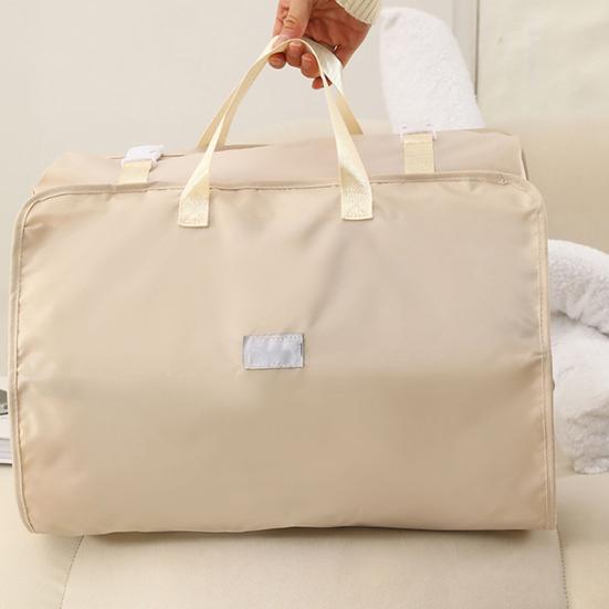 Clothes Storage Bag Suitcase Organizer Bag Large Capacity Multiple Compartments Dustproof Hanging Foldable Luggage Organizer Bag