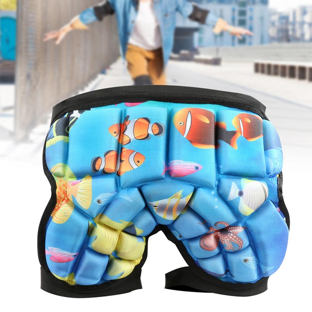 Kids Hip    Ive Gear Guard Pad for Skiing Roller Skating Snowboard (blue)