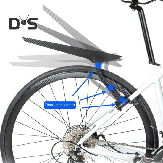 Nastavitelný blatník na kolo Vodotěsný Lehký Univerzální MTB Horské Kolo Zadní Chránič proti stříkající vodě Lapačka na blatníky Příslušenství