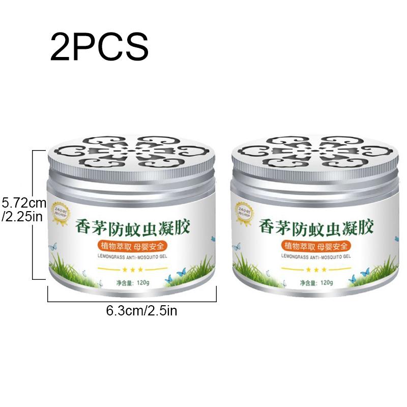 Doğal Limon Otu Bitkileri Sivrisinek Kovucu Jel Anophelifuge Taşınabilir Güvenlik Yaz Uykusu Sivrisinek Kovma İçin Aromaterapi