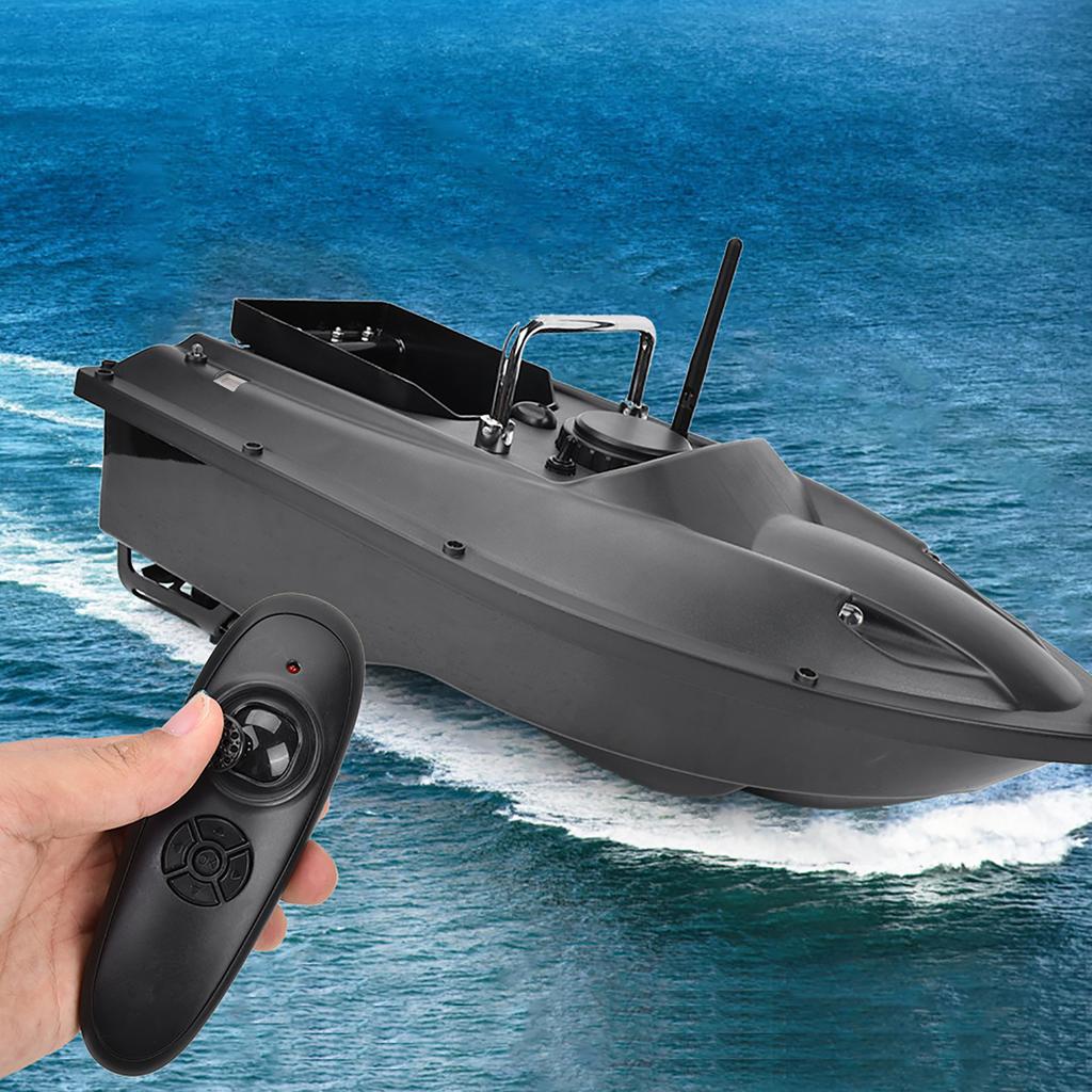 RC 600m Schwarz Fernbedienung Drahtlos Angelköder Köderboot Fischfinder