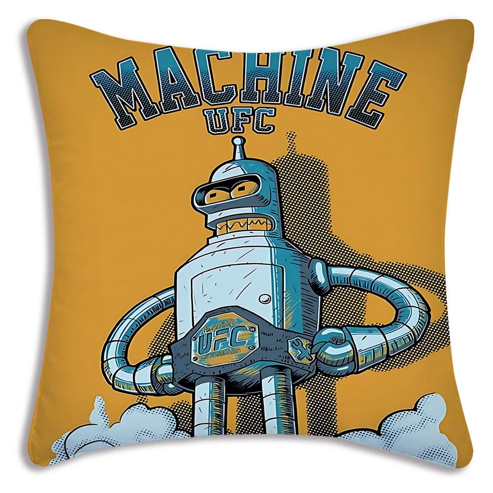 Classic movie F-Futuramas Pillow Covers Cartoon Sofa Decorative Home Double-sided Printing Short Plush Cute Cushion Cover