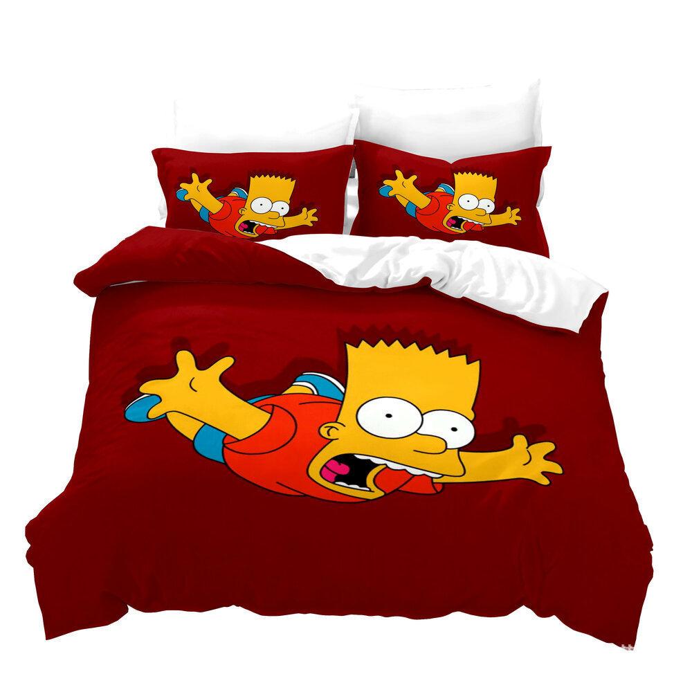 Thickened Kit East 3D Digital Printing Quilt Set Three-Piece Set