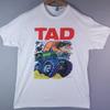 TAD Band Tee with Rat Fink Style White Shirt Short Sleeve S-5XL FL1005 Unisex T-Shirt