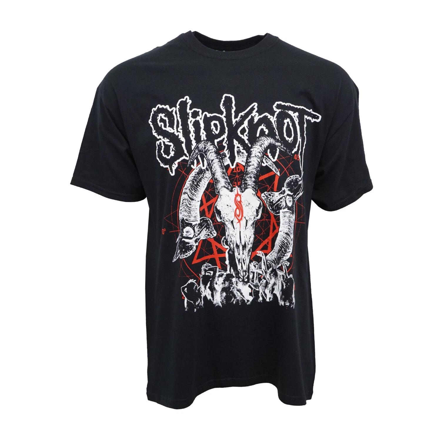 Unisex Adult Casual Graphic SLIPKNOT GOAT GRAPHIC T SHIRT T-Shirt L