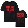 2025 Tour Mumford & Sons Zespół Folk Rockowy RUSHMERE Album Unisex Koszulka Unisex