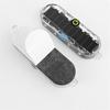 Solar Flashing Warning Light Adjustable Brightness LED Auto Parking Lamp Anti-collision for Car Night Use