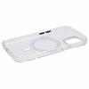 For iPhone 13 Magnetic Phone Case Thickened Hard PC Cover with Metal Buttons
