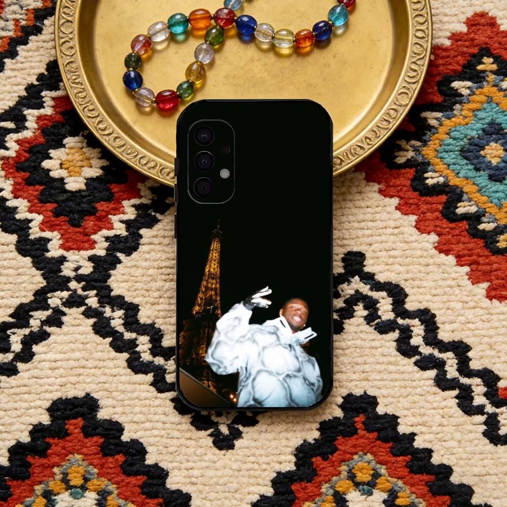 

Rapper T-Tiakola BDLM Phone Case For Samsung S25,24,23,22,30,21,10,9,Ultra,Plus,FE 5G Black Soft Case Samsung S25ULTRA