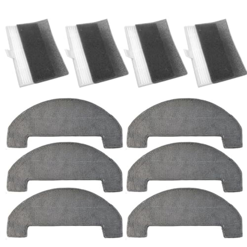 4pcs Filters With 6pcs Cleaning Cloth For Mova E20/E20 Plus Vacuum Cleaners Home Improvement Cleaning Tools Replacement Kit