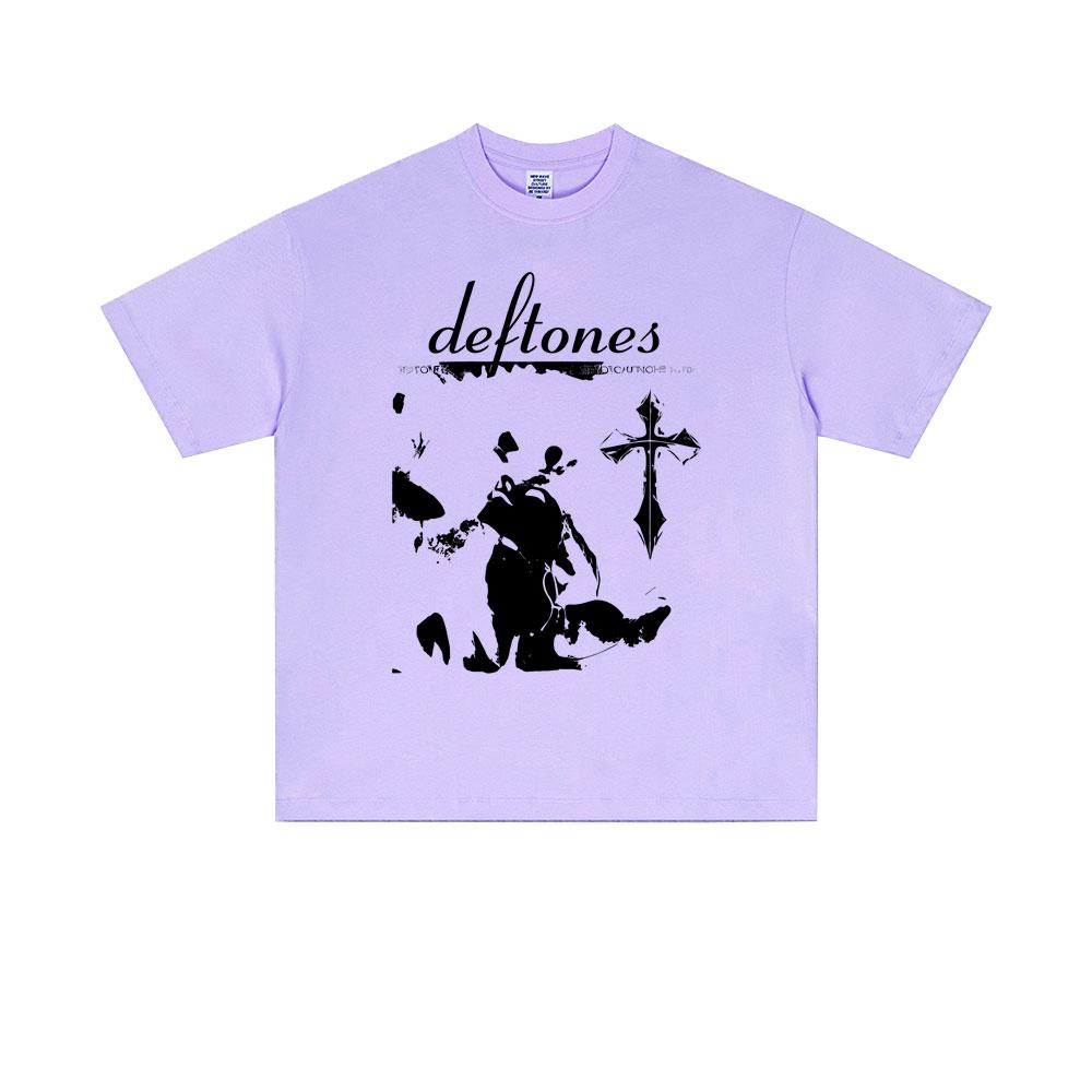 Rock Band Deftones Saturday Night Wrist T Shirts Men Women Alternative Heavy Metal Streetwear Man Fashion Oversized T-shirt Tops