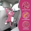 Plush Hanging Car Tissue Holder Cartoon Auto Napkin Dispenser  Daily Car Interior Tissue Storage