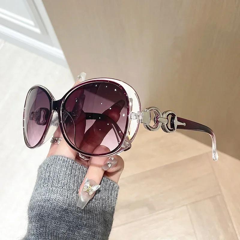 Fashion Square Sunglasses Women Luxury Big Purple Sun Glasses Female Mirror Shades Ladies Oculos De Sol Feminino