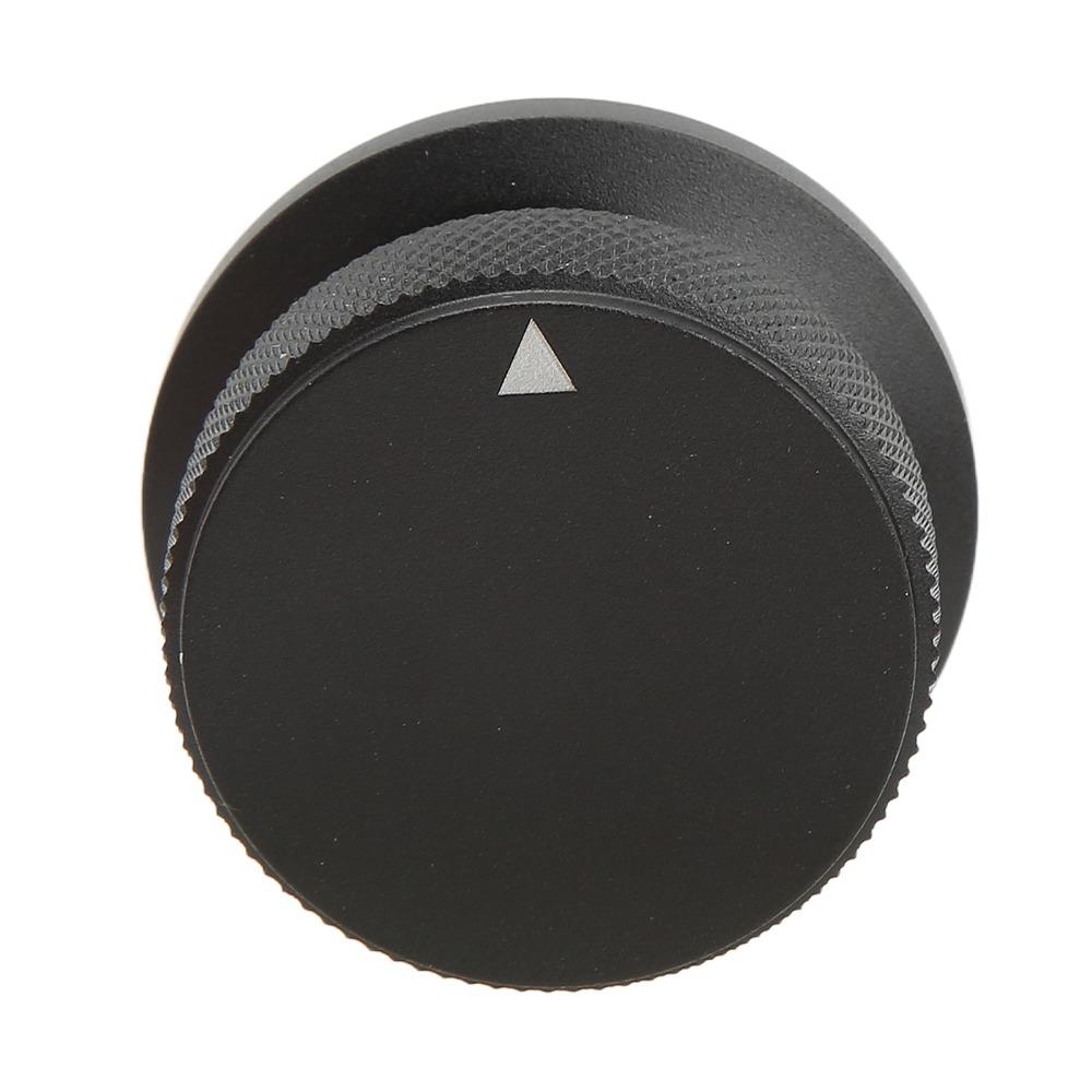 Aluminum Alloy Guitar Knob Set Black Color Volume Tone Control Knob Electric Guitar Accessory