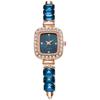 New Fashion Luxury Woman Gold Crystal Bracelet Watch Ladies Wristwatches Women Stainless Steel Quartz Watches Reloj Mujer Clock