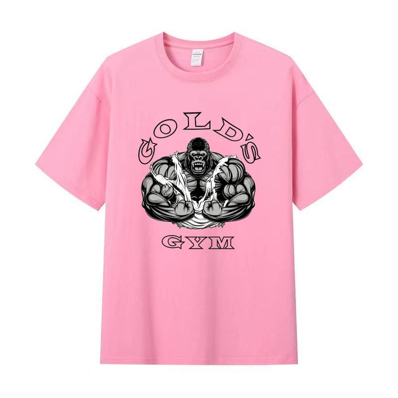 Tricou de vară pentru bărbați Tricou imprimat cu mâneci scurte din bumbac de înaltă calitate Tricou pentru femei Cămașă sport la modă Top de jogging casual