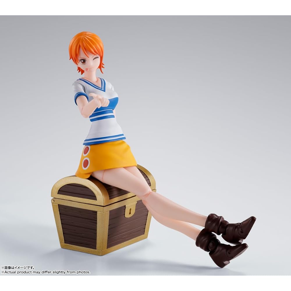 TAMASHII NATIONS S.H. Figuarts One Piece Nami Adventure Dawn 140mm Painted Action Figure ABS PVC