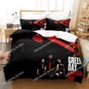 Green Day 'AMERICAN IDIOT 3D NOU Huse de pilotă Huse de pernă Set de lenjerie de pat Decorare Dormitor Adult Fată Copii Single Dublu Mare