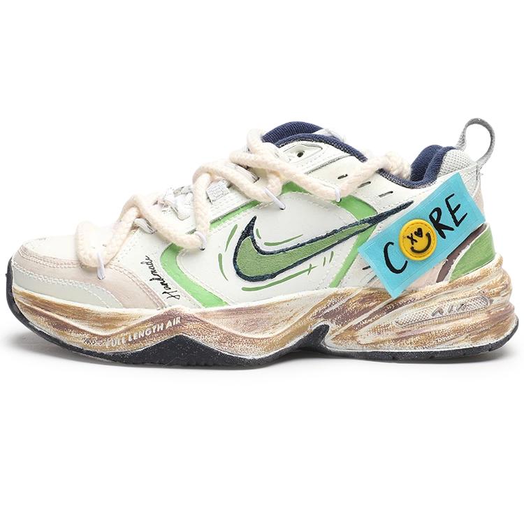 

Nike Air Monarch 4 Low top Chunky Sneakers Unisex 415445-102(Team130-VAMparty) 45