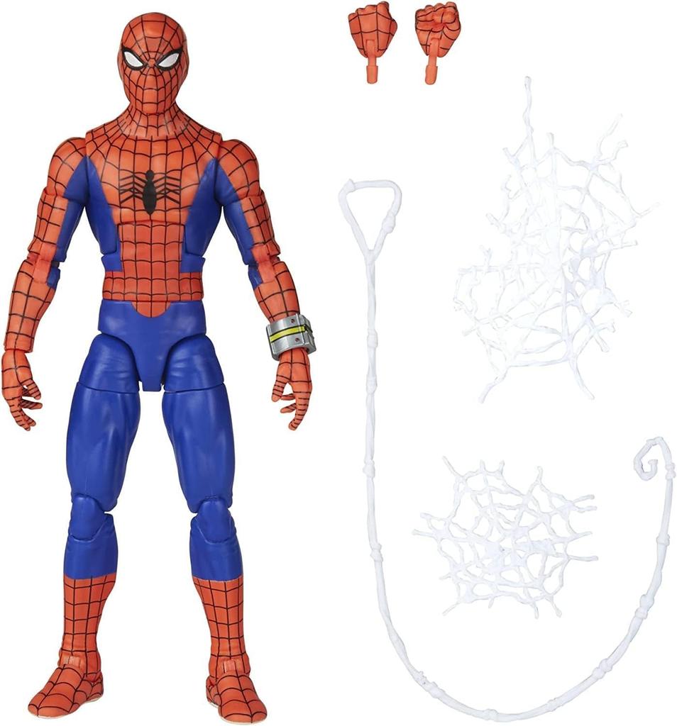 Hasbro Spider-Man 60th Anniversary Marvel Legends 6 Inch Action Figure Toei TV Series Version Spider-Man Marvel Legends ML Japan Toei Version