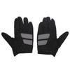 1 Pair Cycling Gloves Shock Absorbing Dual Finger Touch Screen Light Thin Elastic Mountain Bike Gloves with Towel Cloth