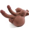 Realistic Breast+Penis+ Anus 4-in-1 Men Women Gay TPE Half Body Sex Doll Soft Lifelike Skin Adult Toy Masturbator Products