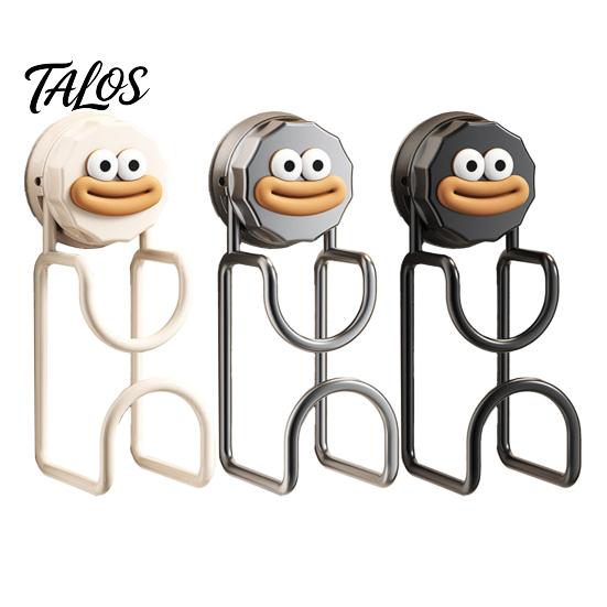 Heavy Duty Suction Hook for Wet Room Cup Washbasins, No Punch Vacuum Hanger, Rust Proof Metal Basin Holder Cartoon Design Reusable Anti Organizer