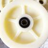 High Load Bearing Universal Castor Soft Rubber Universal Wheel Heavy Duty Casters  Crib