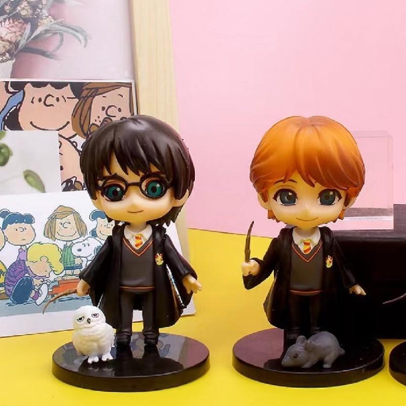 Exquisite Harry Potter Characters Model Toy Car Cake Decoration In Quality Pvc