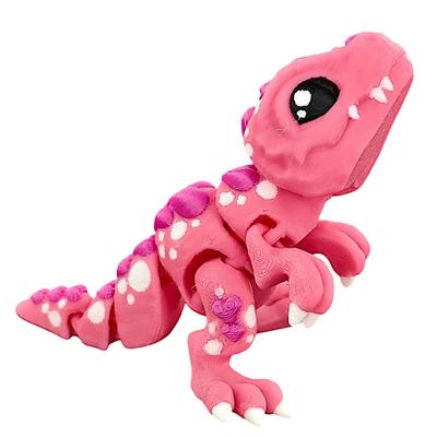 Movable Joints 3D Printed Dragon Model Handicraft Realistic 3D Rotatable Articulated Dragon Figurine Cartoon
