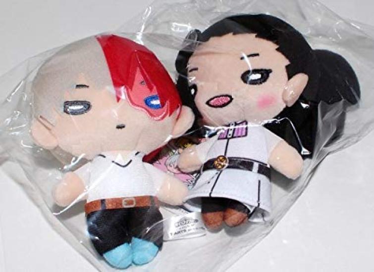 My Hero Academia JanFes Nittan Todoroki & Yaoyorozu Plush Set (Casual Clothes)! My Hero Academia