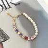 Fashion Commuter Full Diamond Color Zircon Versatile Bracelet For Women