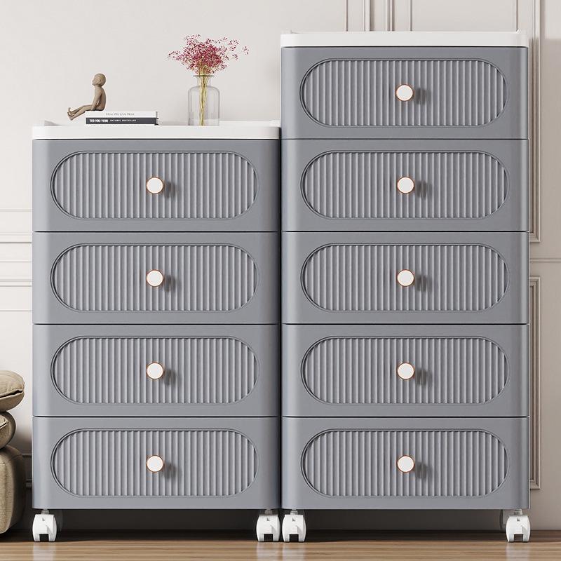 Kids' Plastic Drawer Storage Organizer for Toys, Snacks, and Clothes