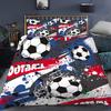 Football Basketball Sports Quilt Cover Bedding Digital Printing Home Textiles Three-Piece Set