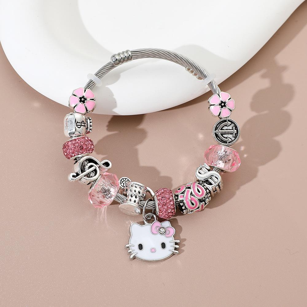 Korean Dongdaemun Y2K Beaded Bracelet - Fresh and Cute Style for Women, Ideal Best Friend Gift