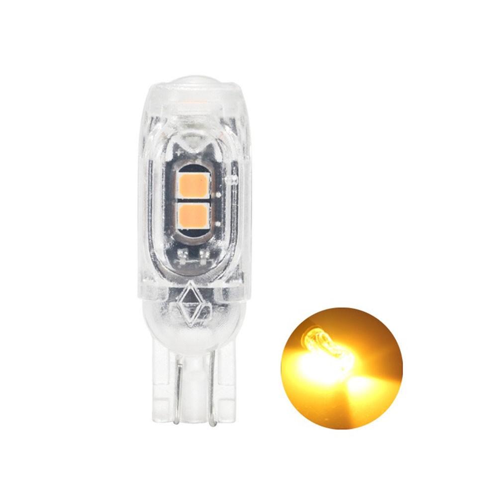 T10 LED žiarovka do auta Signálna lampa Denné svietenie 7 farebných možností