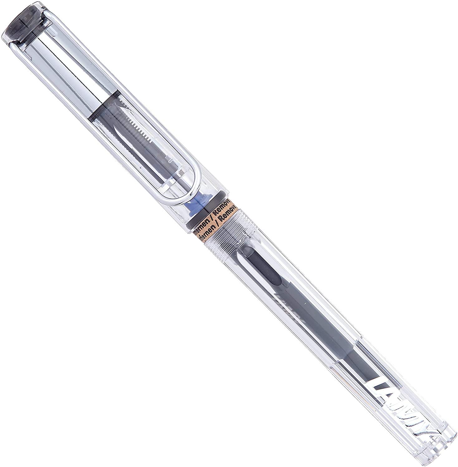 

name Lamy Safari Fountain Medium L12 [Free engraving] Pen, Transparent, Size,