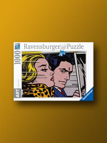 Ravensburger Roy Lichtenstein: In the Car 1000 Piece Jigsaw Puzzle