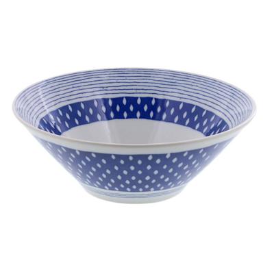Tableware East Trapezförmige Schüssel, groß, Ame Sou, 20,5 cm
