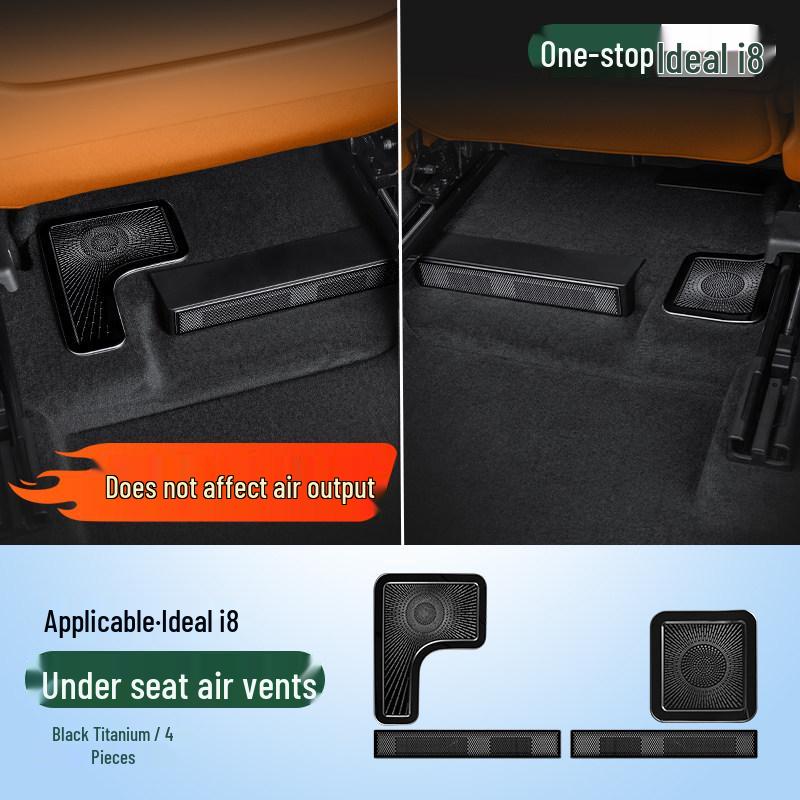 Ideal i6/i8 Hood Insect Net & Dust Cover: Heat Dissipation and Decorative Air Intake Accessory