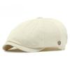 Summer Breathable Mesh Newsboy Cap Unisex Octagonal Hat Vintage British Beret Retro Painter Gatsby Cap Casual Flat Ivy Hat