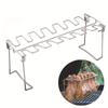 F2 Stainless Steel Barbecue Drumstick  Non-Stick Oven Roaster Stand BBQ Beef Chicken Wing Leg Grill Barbecue Cooking Rack Tools