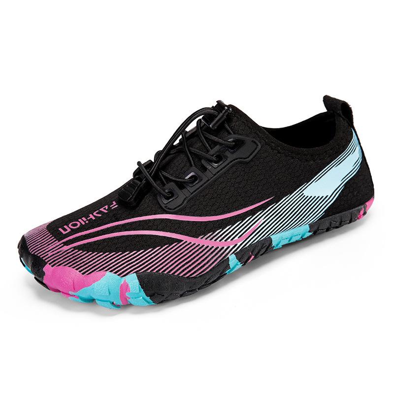New Fly-woven Wide Last Shoes, Hiking Sports and Leisure Board Shoes, Non-slip Beef Tendons, Fashionable and Comfortable Men's and Women's Wide-head