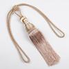 Curtain Tieback Ropes with Decorative Straps for Holding Back Drapes and Window Curtains