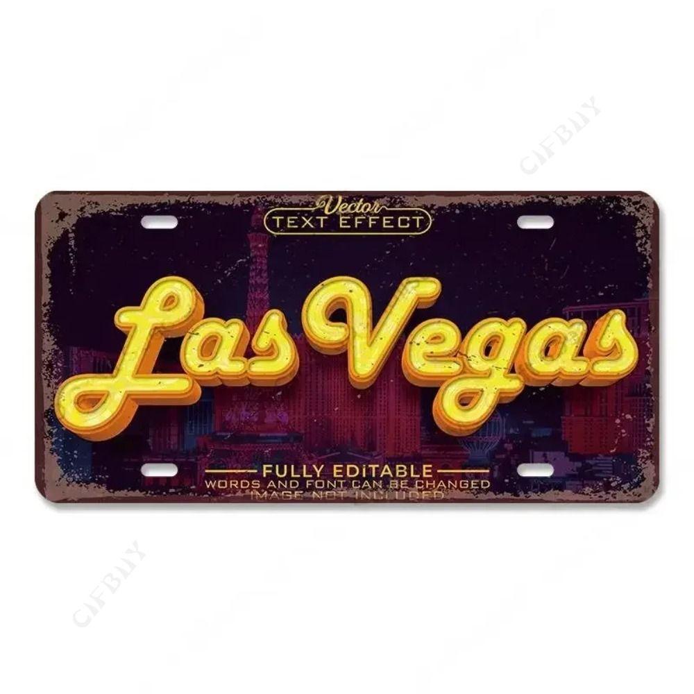 Vintage Car Retro Metal Tin Signs