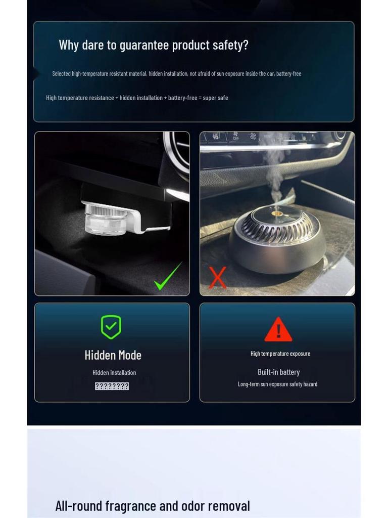 Jaguar XFL Air Freshener: Fragrance & Ion System Upgrade for XF, XE, XEL Models