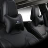 1Pcs Car Seat Headrest Auto Logo Neck Head Pillow Tools For VW R Line GTI Atlas Jetta Touareg Variant Golf Polo Taos PassatAL6