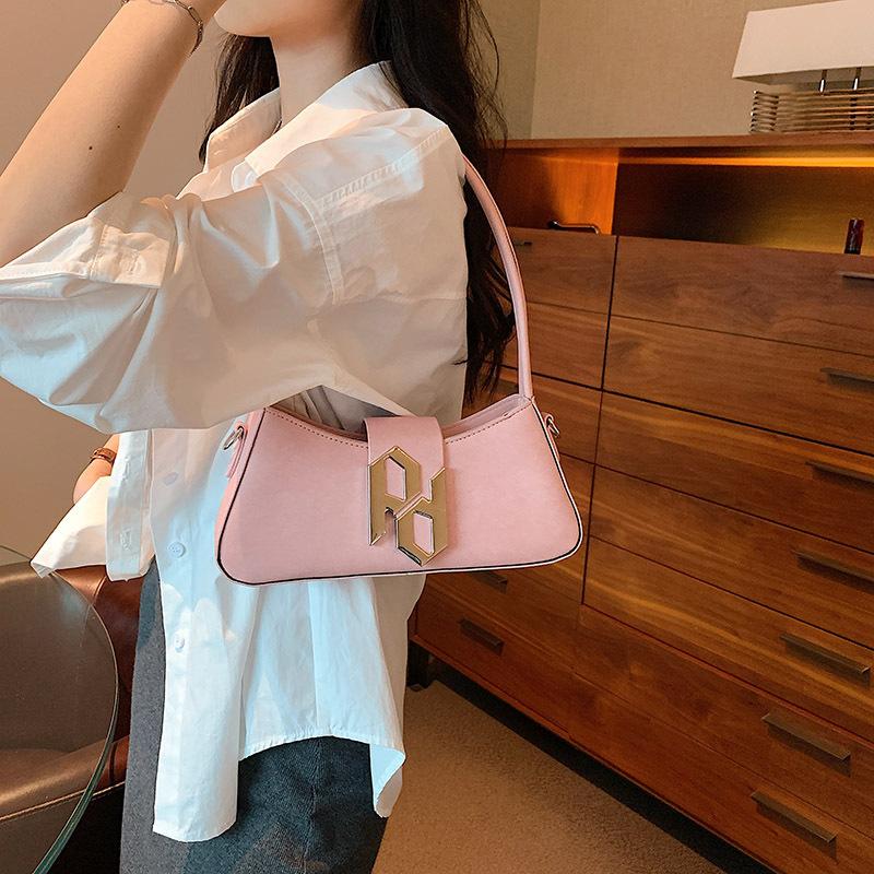 Premium underarm bag women's new simple fashion baguette bag 2025 new autumn niche casual shoulder bag